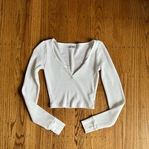 Aritzia - TNA Waffle Longsleeve